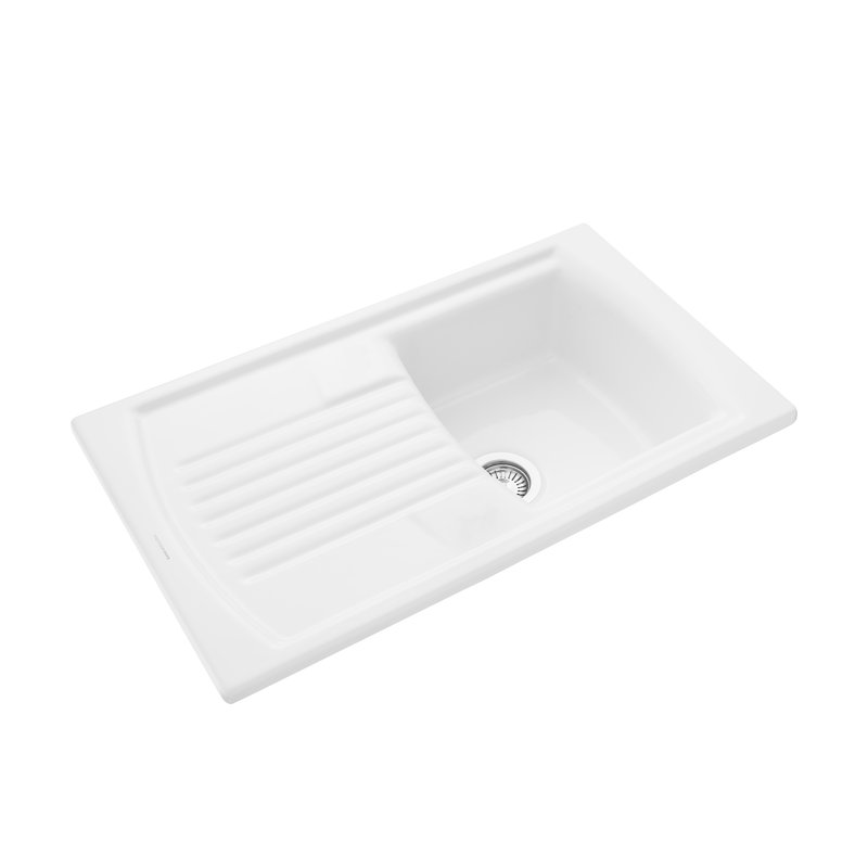 Single Bowl Inset Kitchen Sink
