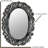 Wood Flat Wall Mirror