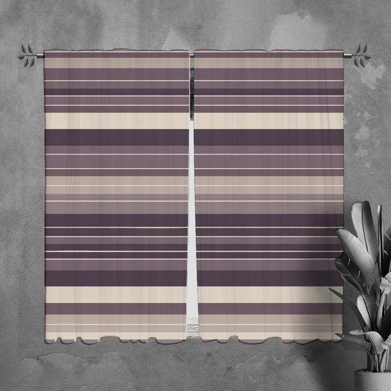 Paire de rideaux obscurcissant en polyester Zila, L 20 po x L 61 po
