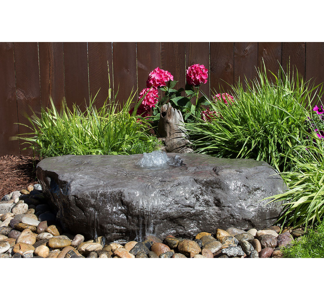 Denahi Weather Resistant Floor Fountain Loon Peak®