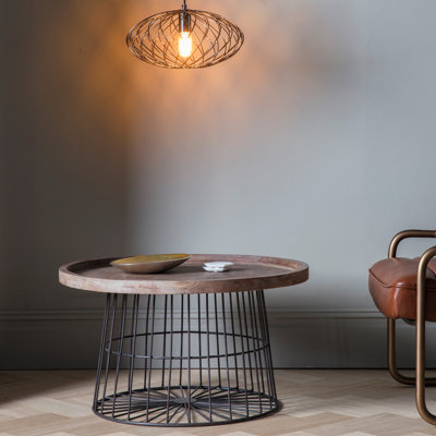 Behrens Pedestal Coffee Table