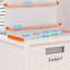 Plastique portatif de 2 boîtes à dossiers roulantes empilables et pliables avec couvercles et 10 dossiers suspendus, pour le rangement de bureau à domicile, peu encombrant, organisateur de rangement à 20 dossiers inclus, très bien intégré