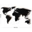 Industrial Cities & Countries Wall Decor on Metal