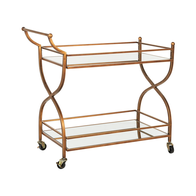 Stricker Metal Bar Cart