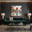 Art mural sur toile, "Oasis 102" de Southwestern-297842702