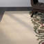 Tapis floral en laine et viscose touffeté à la main Soho-300381455