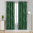 Spurgh Sliver Wave Foil Print Blackout Thermal Grommet Curtain Panels (Set of 2)-792607165-792607136