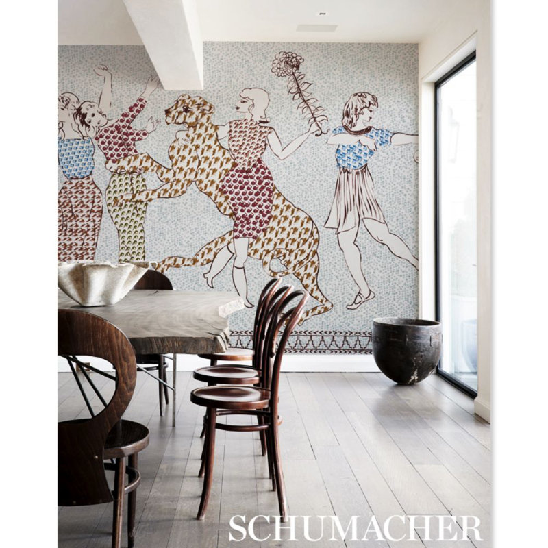 Schumacher x Peg Norriss The Golden Age Panel Set