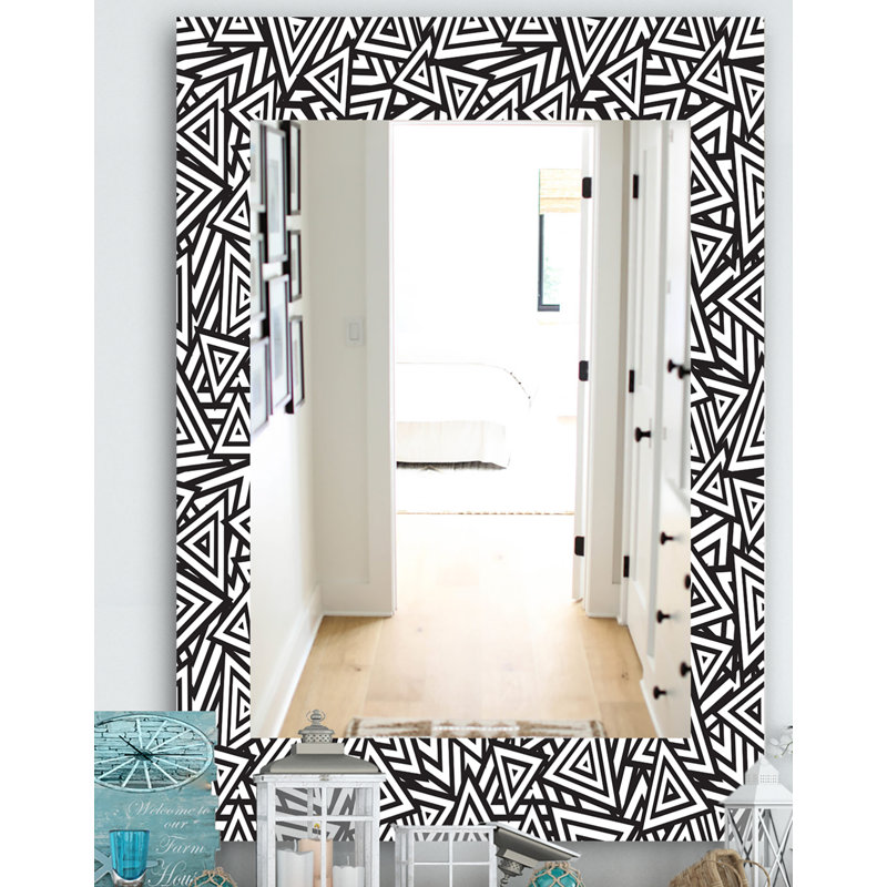 Miroir mural, H 24 po x l 32 po