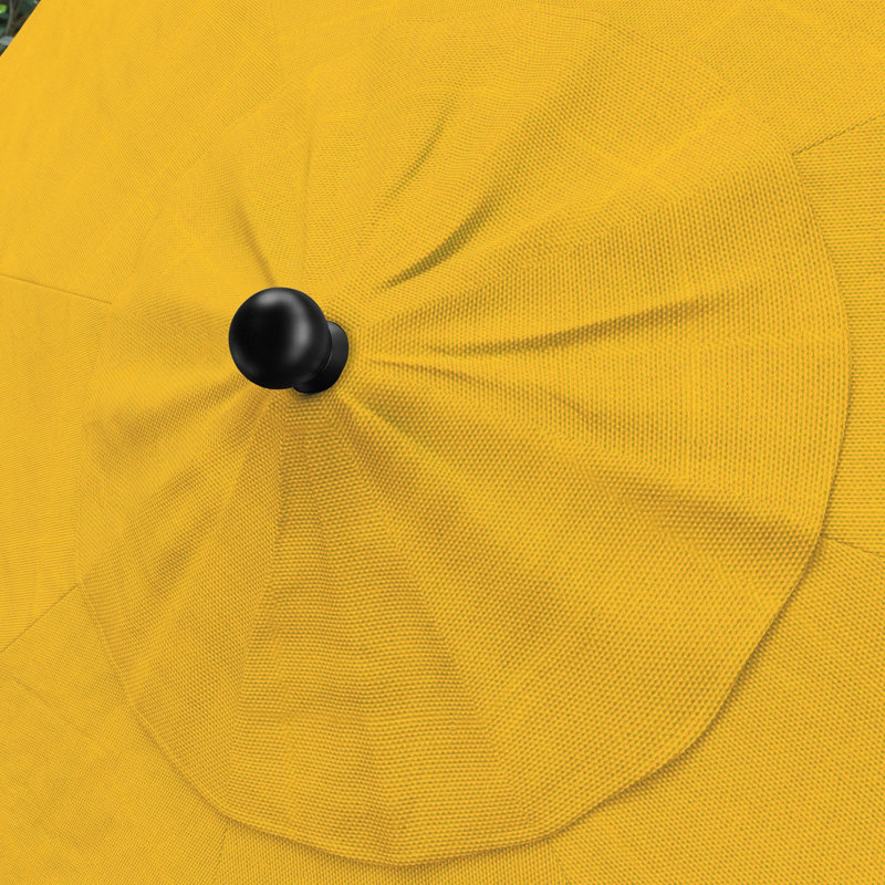 Parasol de marché 9 pi Montiara, Jaune tournesol