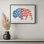 «Patriotic Buffalo» par Jessica Mingo, reproduction d'art