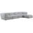 Hollowayville Upholstered L-Shaped Sectional with Ottoman Reversible-2094885704