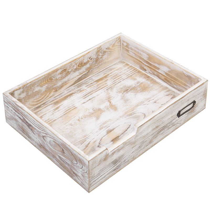 Ludvina Wood Stackable Paper Organizer