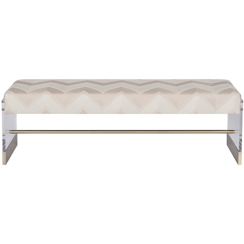 Thayer Upholstered Bench, Nadia Earth