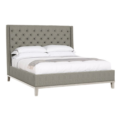 Michael Weiss Upholstered Wingback Bed