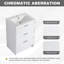 Ensemble de meuble-lavabo double 72 po avec armoire murale 72 po