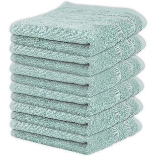 Ring Spun White Hand Towels for Bathroom-Hotel-Kitchen-Spa-Gym