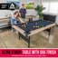 Table de billard GoSports Portable - Aucun assemblage requis Table de billard pliante en chêne-99489136