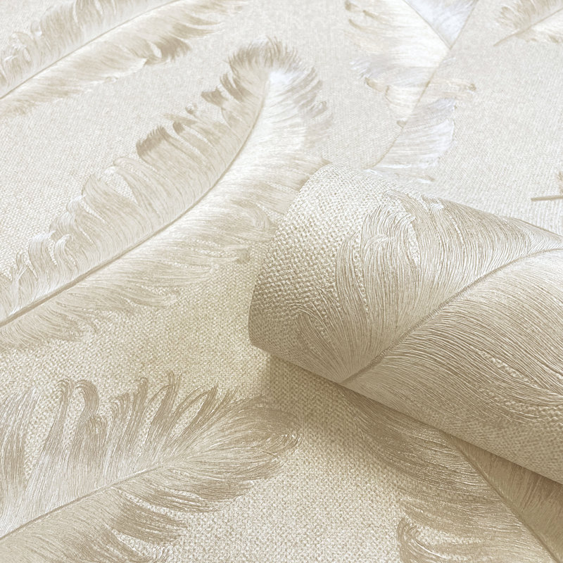 Winkelman 10.05m x 53cm Textured Semi-Gloss Wallpaper Roll, Beige
