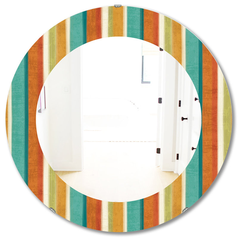 Miroir d'appoint mural, H 23,6 po x l 23,6 po