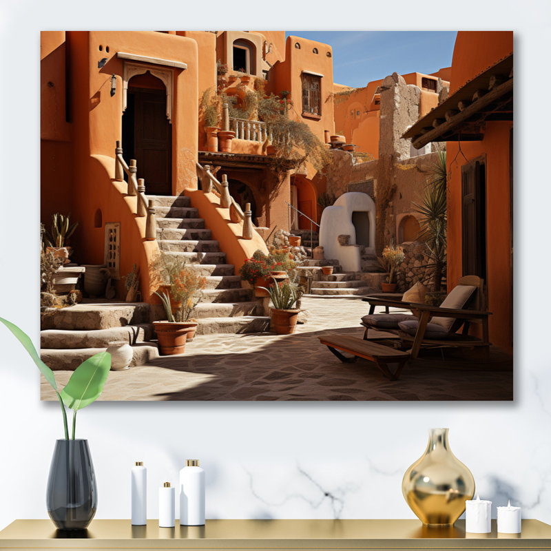 Égypte, Essence de Nubie I - reproduction sur toile, Toile tendue, H 34 po x l 44 po x P 1,5 po