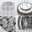 URBNLIVING 3 - Light Grey Single Pendant