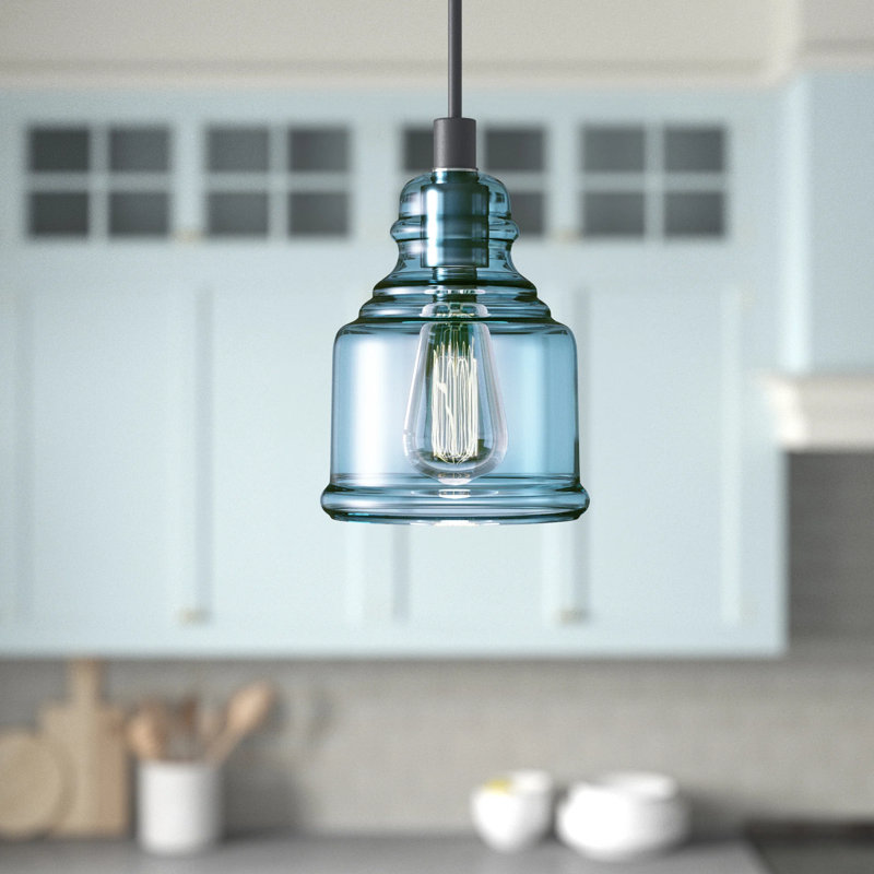 Denzel 1 - Light Oil Rubbed Bronze Single Pendant