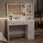 Dressing Table With LED 3-Colour Illuminated Mirror And Power Outlet