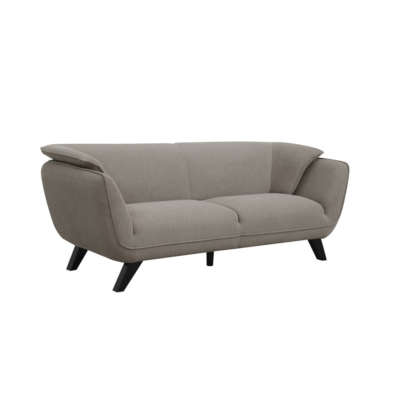 Canapé Nayeli, H 34 po x l 86 po x P 34 po, Lin brun