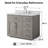 Ingalls 42'' Freestanding Single Bathroom Vanity with Engineered Stone Top-1008629852-939901925