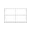 Nirujan 119.89cm W Plastic Shelving Unit