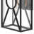 Brixton Outdoor Wall Mount Lantern - Clear Mitered Glass, Composite-59771797-59771796