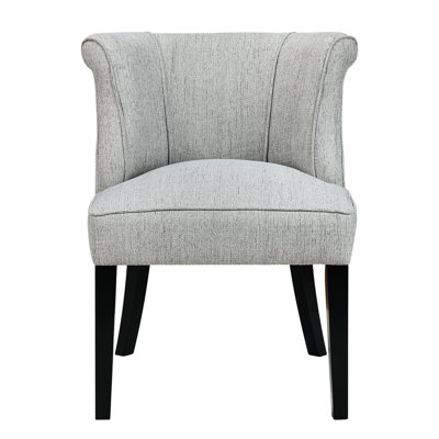 Modern Living Space Chair, Charcoal Fabric, Foam Seat Cushion, Solid Wood Legs In Home Furniture Accent Upholstery, Dark