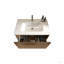 Meuble-lavabo à rayures 30 po avec lavabo en céramique, meuble-lavabo mural flottant pour salle de bain moderne, pré-assemblé-1764062515-1764062516