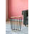 Maymie Glass Top End Table