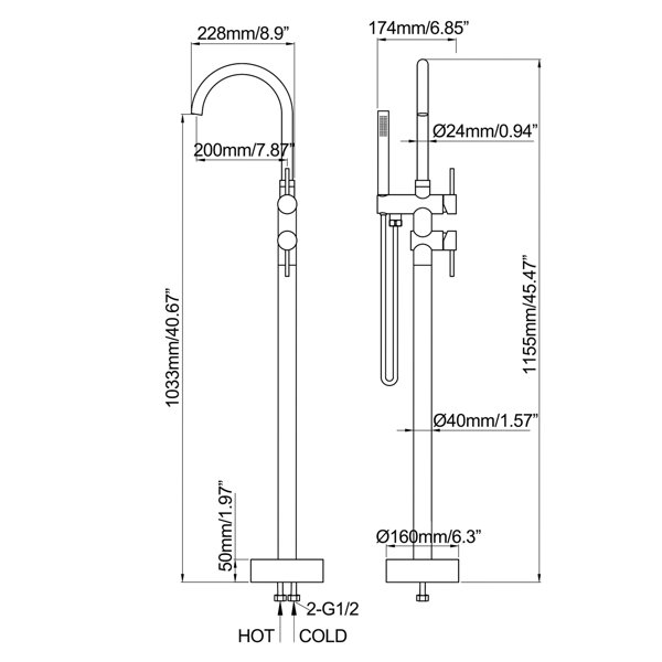 Dimensions du produit