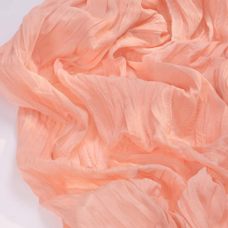 Chemin de table en étamine Cheesecloth, L 35 po x l 122 po, Orange