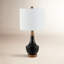 Lampe de table en céramique Janeli