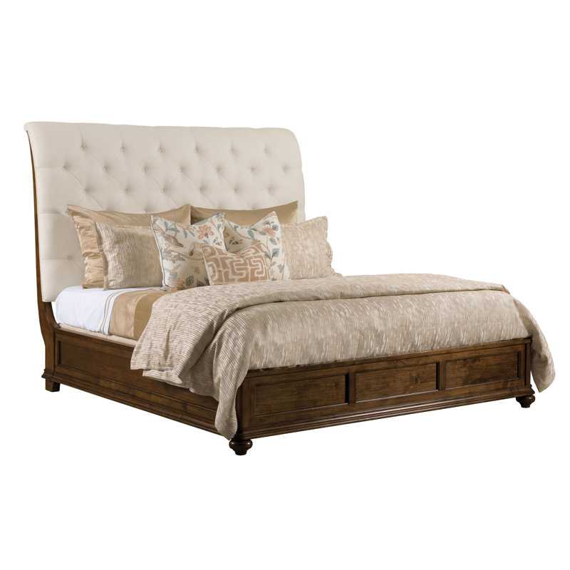 Skylinn Upholstered Panel Bed, King