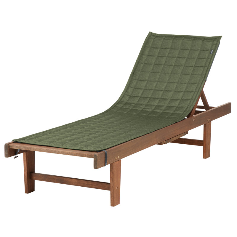Housse pour chaise longue Ayvion, H 3 po x l 21 po x P 72 po, Fougère chiné