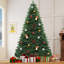 Green Artificial Pine Christmas Tree with Stand-1295120466