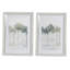 Ensemble de 2 peintures sur toile encadrées