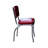 Retro Home Upholstered Tufted Back Dining Chair-16547182