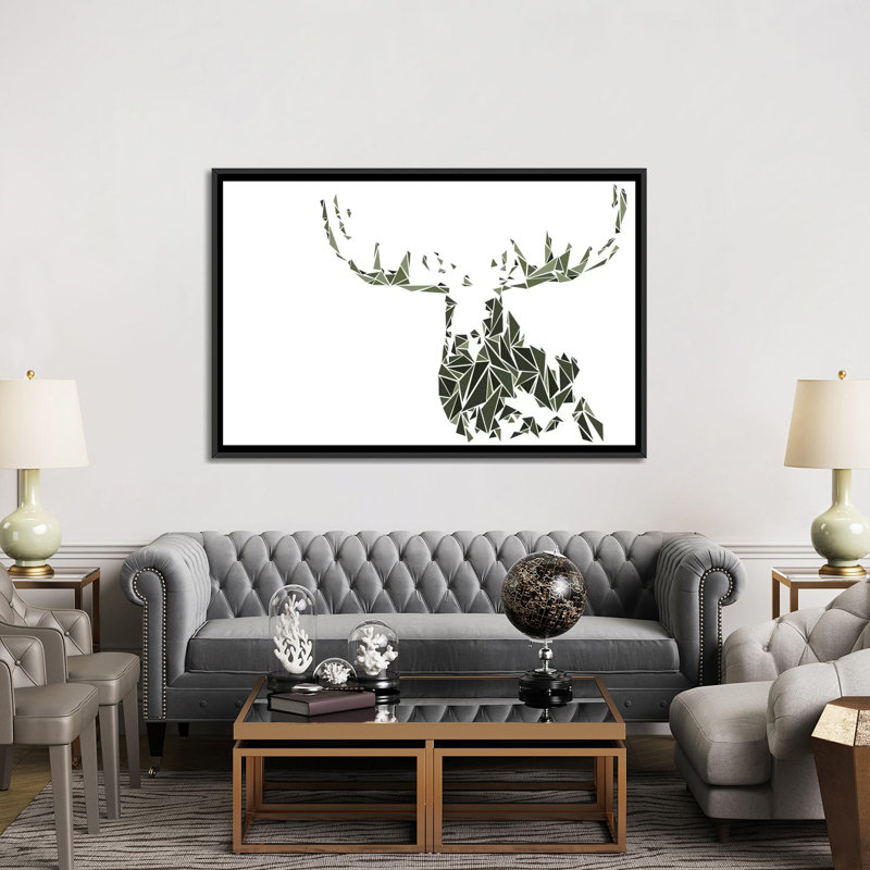 « orignal », impression sur toile, H 40 po x l 60 po x p 1,5 po, Toile avec cadre noir