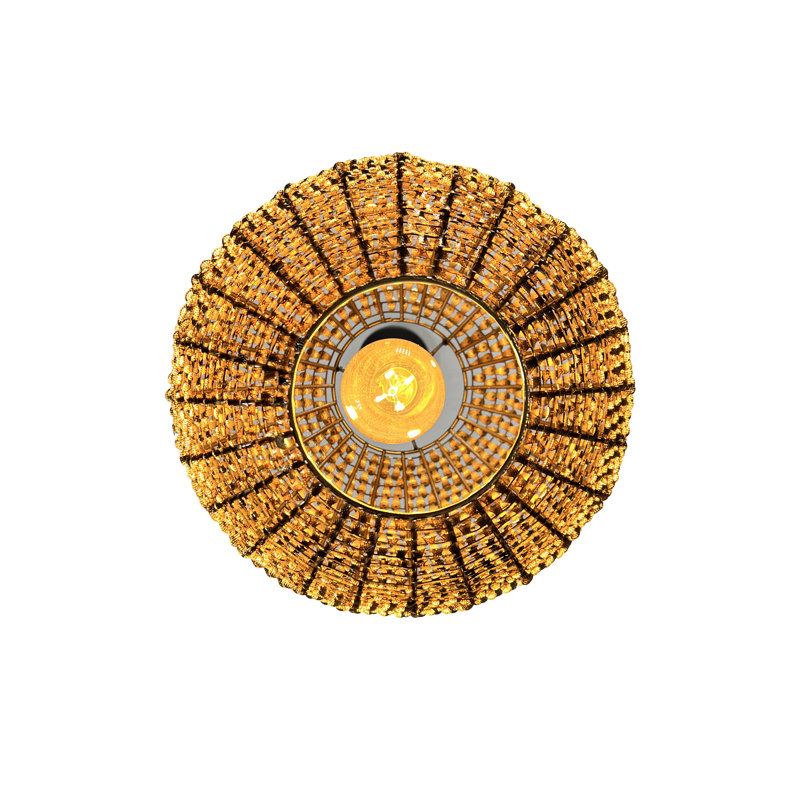 Tatem 1 - Light Gold Single Pendant