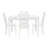 4 - Person Four Leg Dining Set-884052750