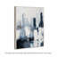 «Gray Matter Canvas», art abstrait bleu par Art Remedy-107455693-107455706