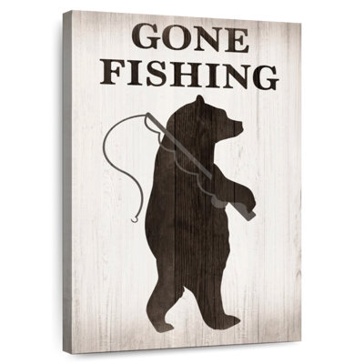 Senne Bear Gone Fishing