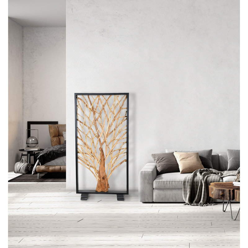 Diviseur simple en teck