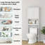 Armoire de rangement au-dessus de la toilette